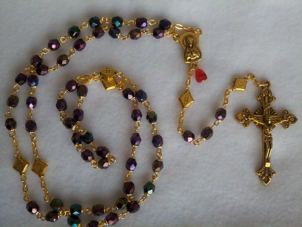 Customized Color 6mm Standard-sized Traditional Catholic Rosary