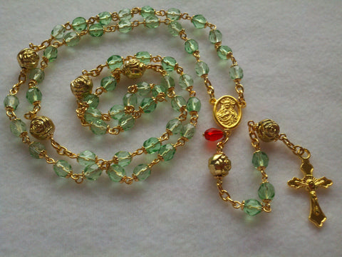 Customized Color 6mm Standard-sized Traditional Catholic Rosary