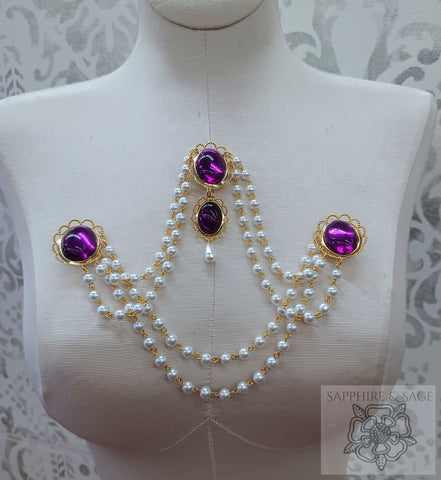 "Bice" Swag Bodice Jewelry