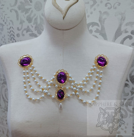 "Bice" Swag Bodice Jewelry