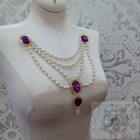 "Bice" Swag Bodice Jewelry