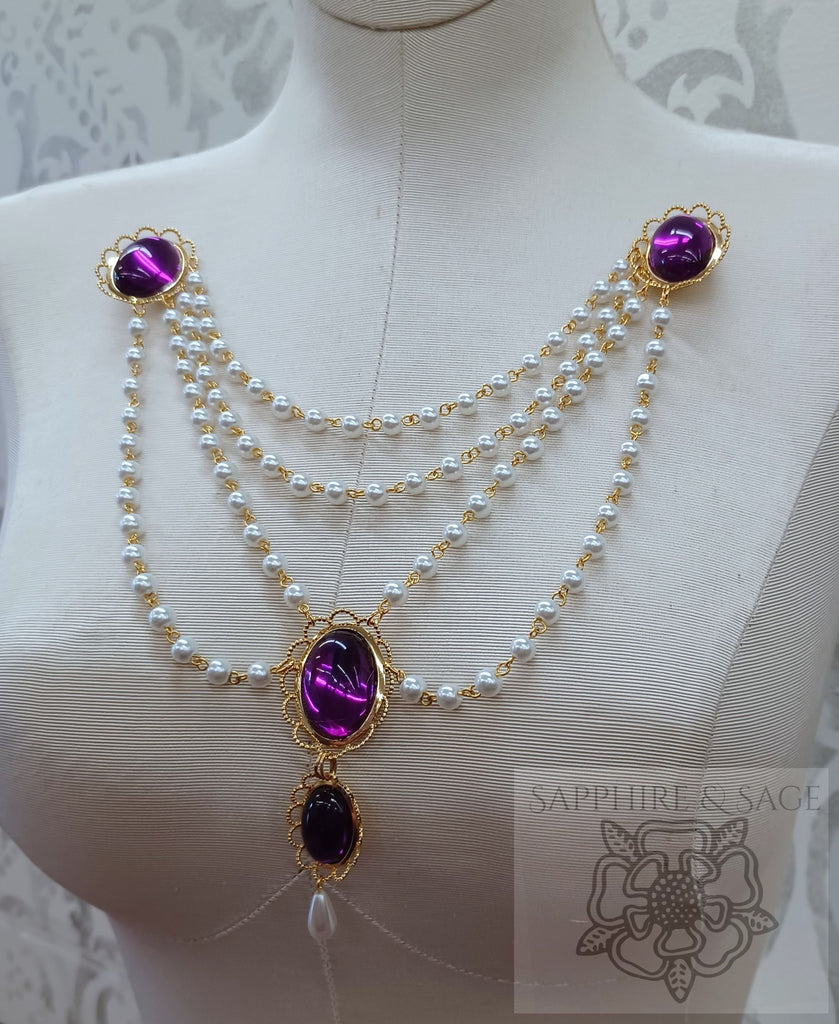 "Bice" Swag Bodice Jewelry