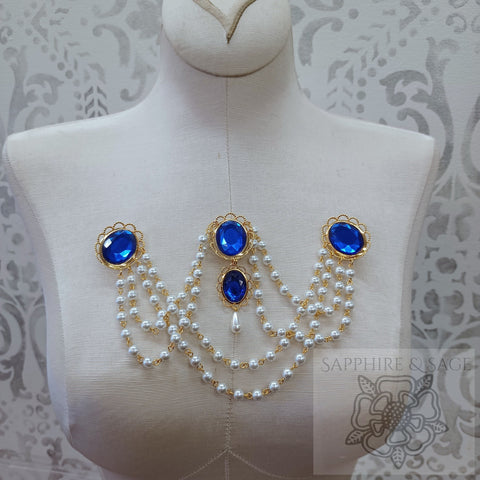 "Bice" Swag Bodice Jewelry