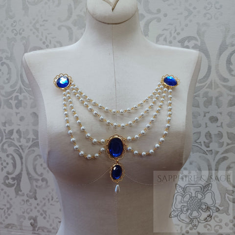 "Bice" Swag Bodice Jewelry