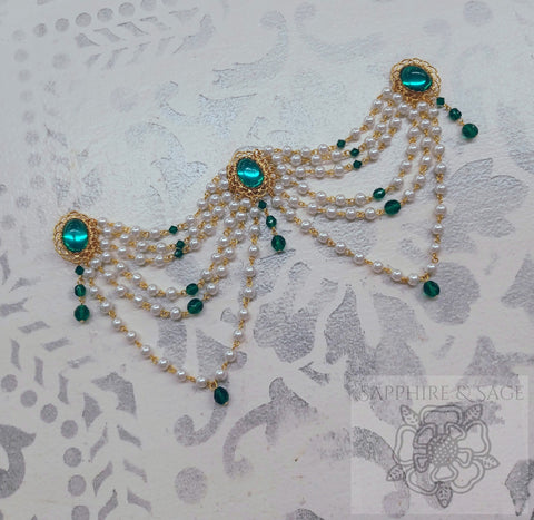 "Emma" Swag Bodice Jewelry