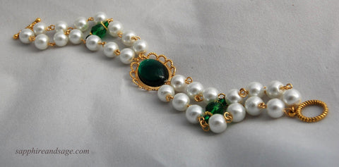 "Mary" Renaissance Gown Bracelet
