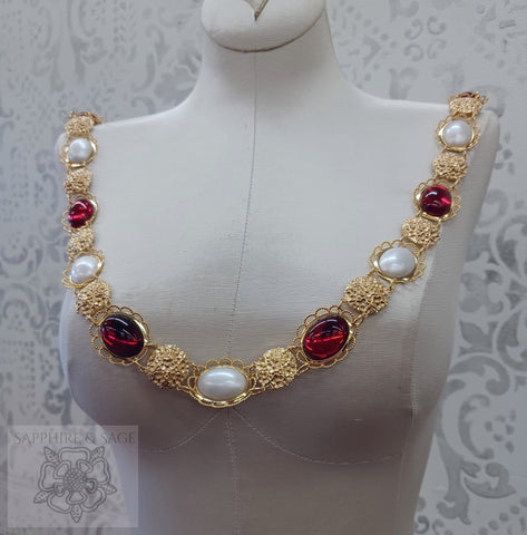"James" Jeweled Renaissance Collar of Office, 55-60 inches
