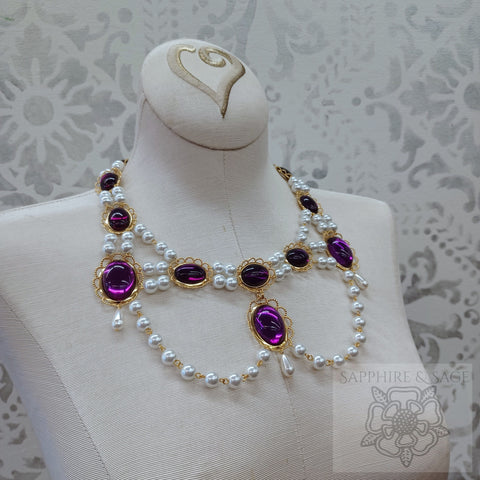 "Brighid" Festoon Necklace