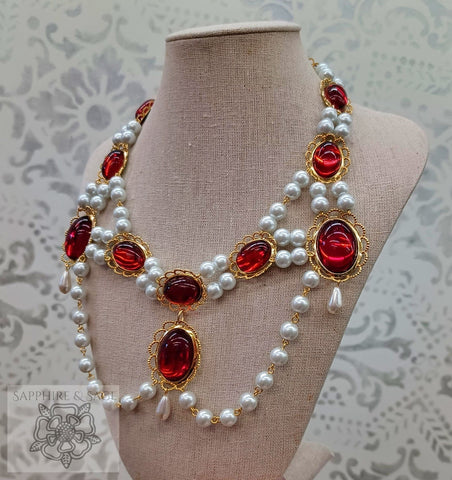 "Brighid" Festoon Necklace