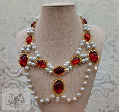 "Brighid" Festoon Necklace