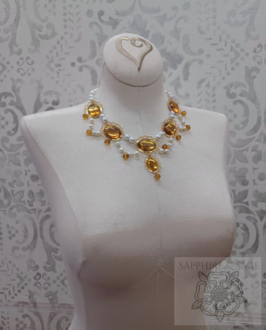 "Cecilia" Renaissance Necklace