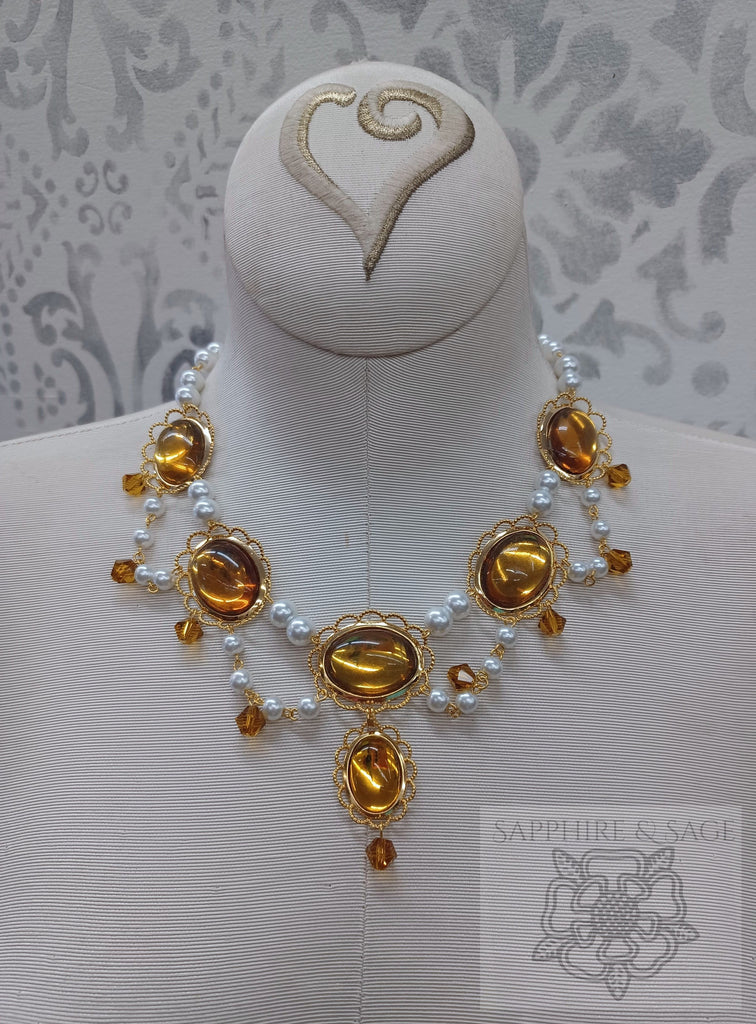 "Cecilia" Renaissance Necklace