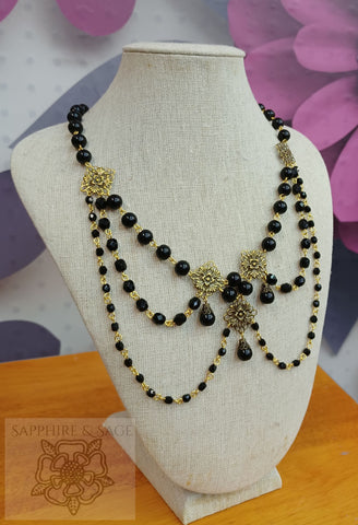 "Josephine" Georgian Victorian Festoon Necklace