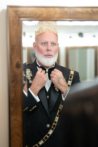 "The Tudors" TV Series "Thomas Boleyn" Replication Collar of Office, 50-55 inches