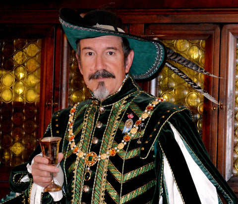 "Owain" Jeweled Renaissance Collar of Office, 50-55 inches