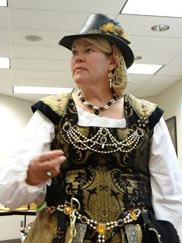 "Bice" Swag Bodice Jewelry