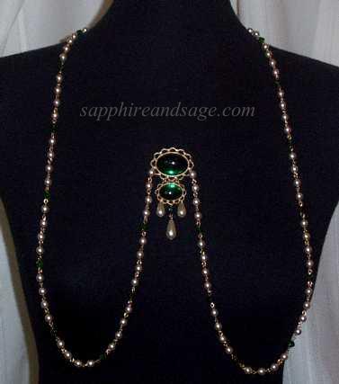 "Cassandra" Wrapable Bodice Jewelry