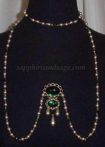 "Cassandra" Wrapable Bodice Jewelry