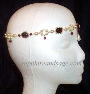 "Cassandra" Circlet Headpiece