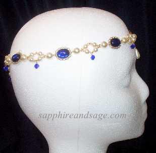 "Cassandra" Circlet Headpiece