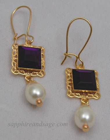 "Queen Jane Seymour" Renaissance Earrings