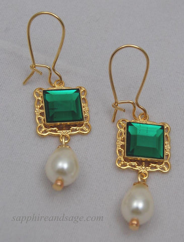"Queen Jane Seymour" Renaissance Earrings