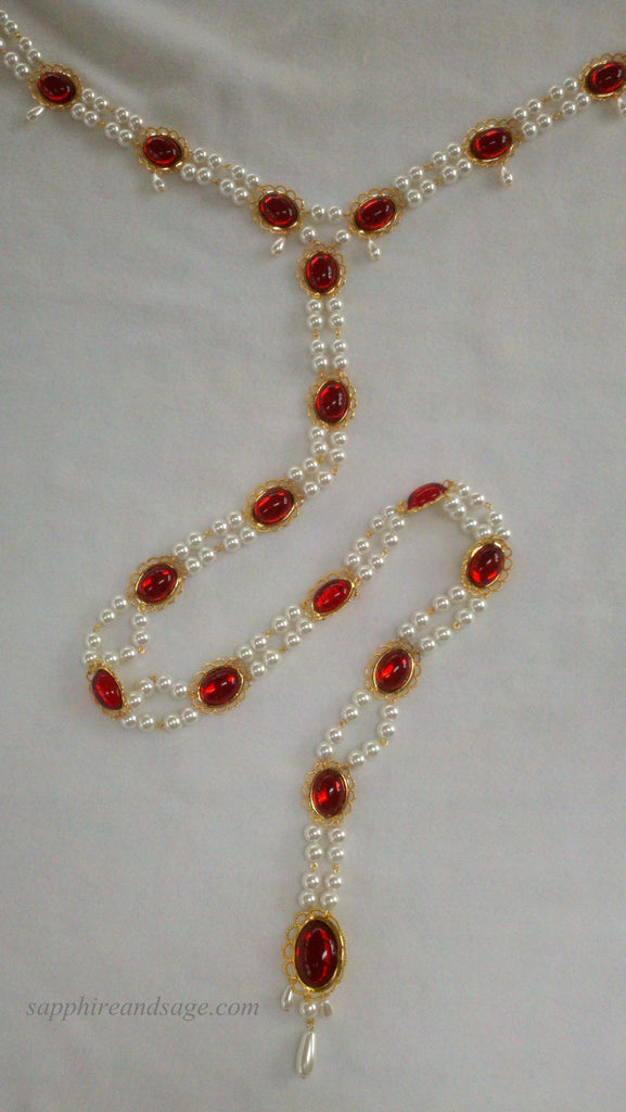 "Guinevere" Girdle Belt, 40-45" waist