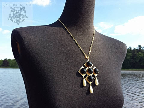 "Queen Catherine of Aragon" Portrait Replication Pendant Necklace