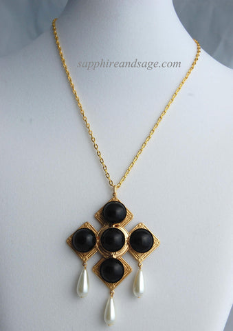 "Queen Catherine of Aragon" Portrait Replication Pendant Necklace