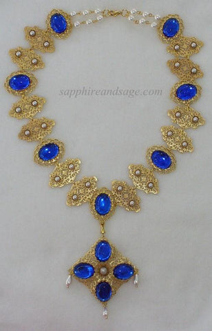 "Mary, Queen of Scots" Movie-inspired Reproduction Tudor Necklace