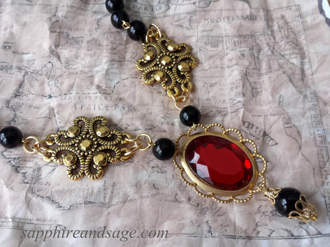 "Morgan" Renaissance Pirate Necklace