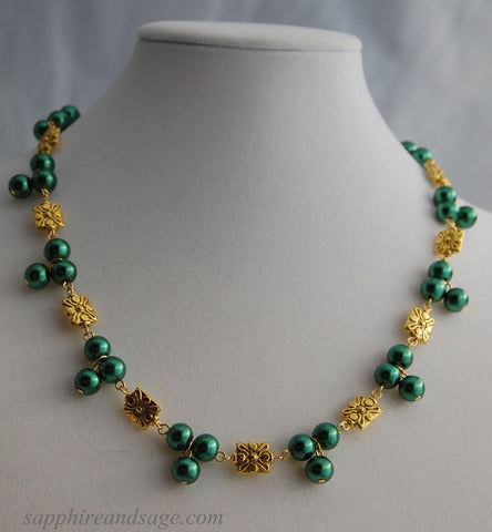 "Sarah" Renaissance Medieval Victorian Necklace