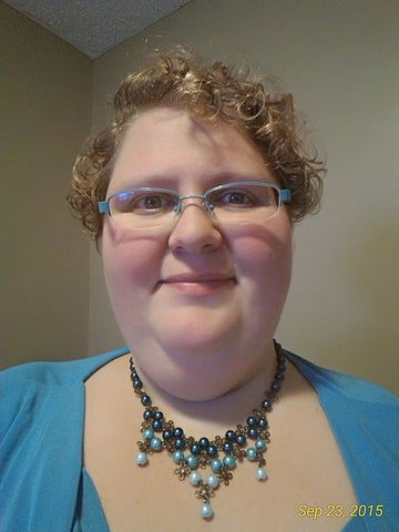 "Celtic Knot" Bib Necklace and Earrings Set