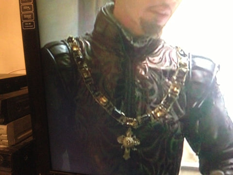 "The Tudors" TV Series "Thomas Boleyn" Replication Collar of Office, 55-60 inches