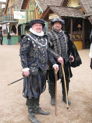 "King Henry VIII" Hans Holbein Portrait Replication Collar, 48-52 inches