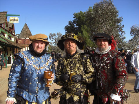 "King Henry VIII" Hilliard Portrait Replication  Collar Livery Chain, 50-55 inches