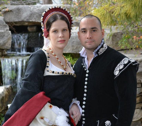 "Margaret" Renaissance Cotiere Long Necklace