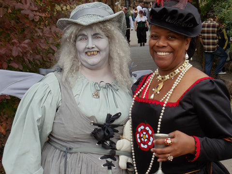 "Girl with a Pearl" Vermeer Portrait Replica Renaissance Earrings