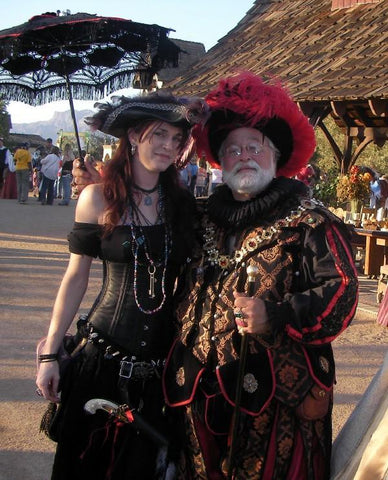 "King Henry VIII" Hilliard Portrait Replication  Collar Livery Chain, 50-55 inches