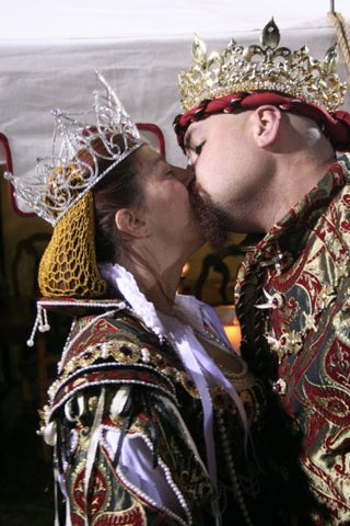 "King Henry VIII" Hilliard Portrait Replication Collar Livery Chain, 45-50 inches