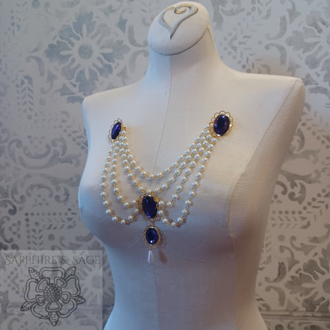 "Bice" Swag Bodice Jewelry