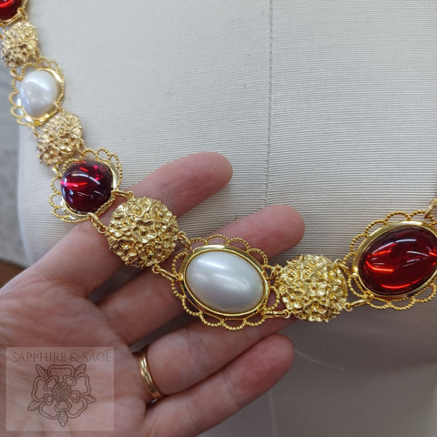 "James" Jeweled Renaissance Collar of Office, 50-55 inches