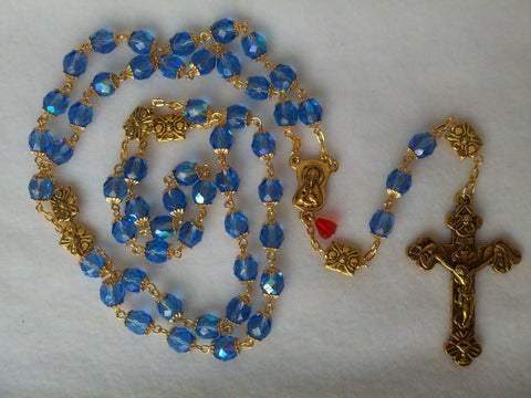 Customized Color Comfort-sized Traditional Catholic Rosary