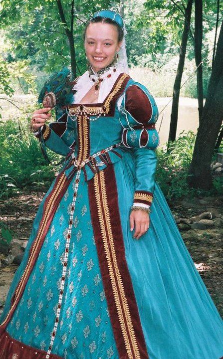 Guinevere" Swag Bodice Jewelry Sapphire & Sage Guinevere" Swag Bodice Jewelry Sapphire & Sage