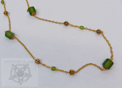 "Margaretta" Renaissance Wrappable Necklace