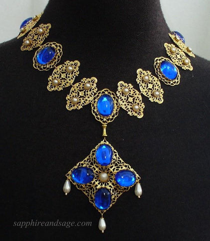 "Mary, Queen of Scots" Movie-inspired Reproduction Tudor Necklace