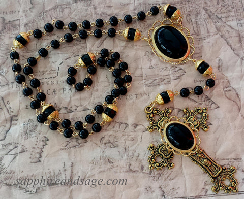 "Mary" Traditional Heirloom-quality Rosary